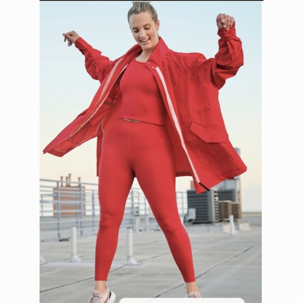 Fabletics Bold Red Utility Jacket - image 5